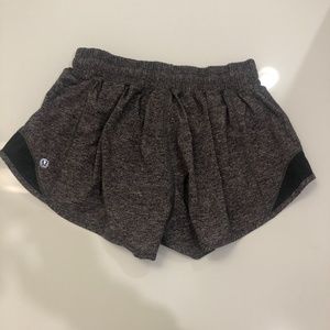Lululemon Hotty Hot Shorts- Gray